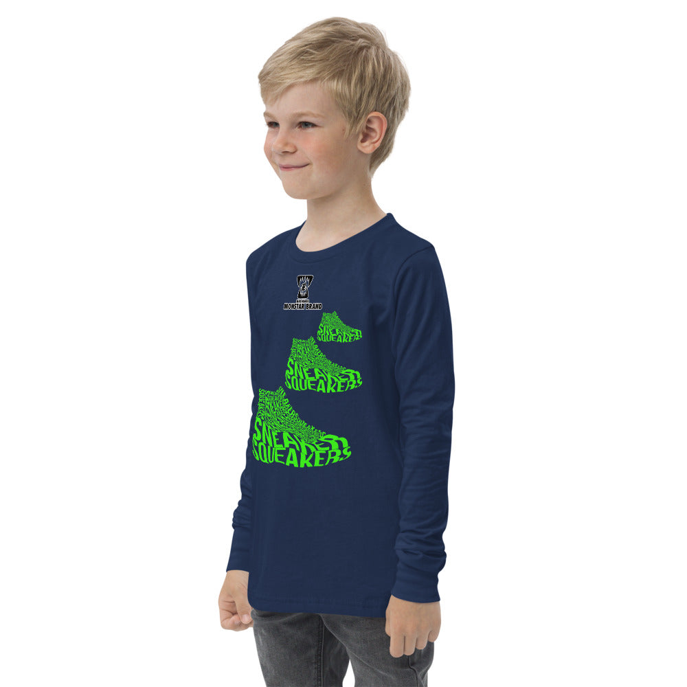 MMB x Sneaker Squeakers Youth long sleeve tee