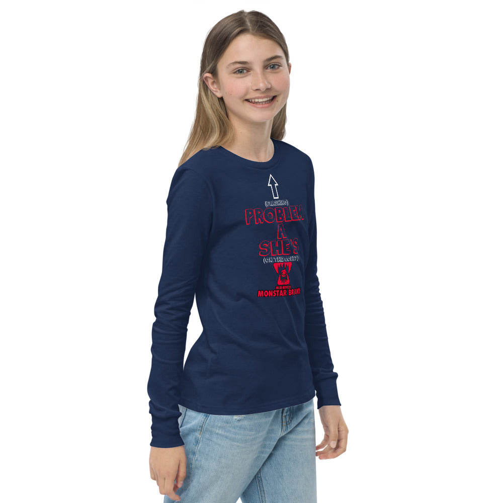 MMB - OTC She's A Problem Youth long sleeve tee