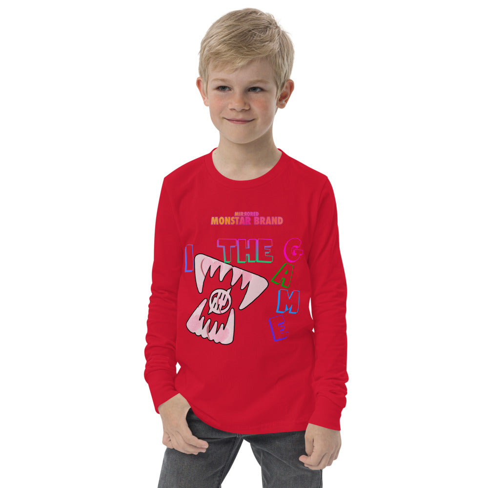 MMB - I HEART The Game Youth long sleeve tee