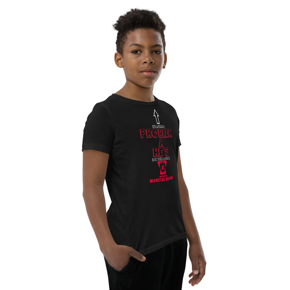 MMB - OTC He's A Problem Youth Short Sleeve T-Shirt