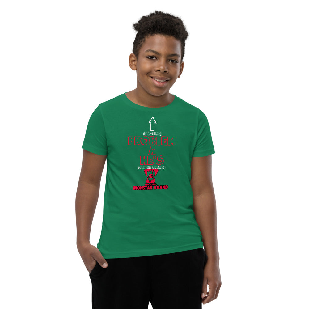 MMB - OTC He's A Problem Youth Short Sleeve T-Shirt