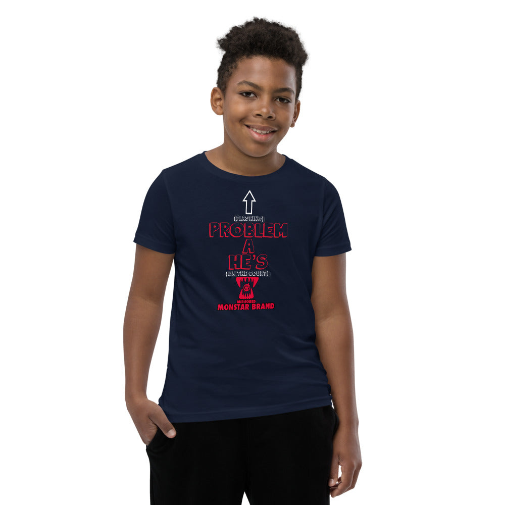 MMB - OTC He's A Problem Youth Short Sleeve T-Shirt