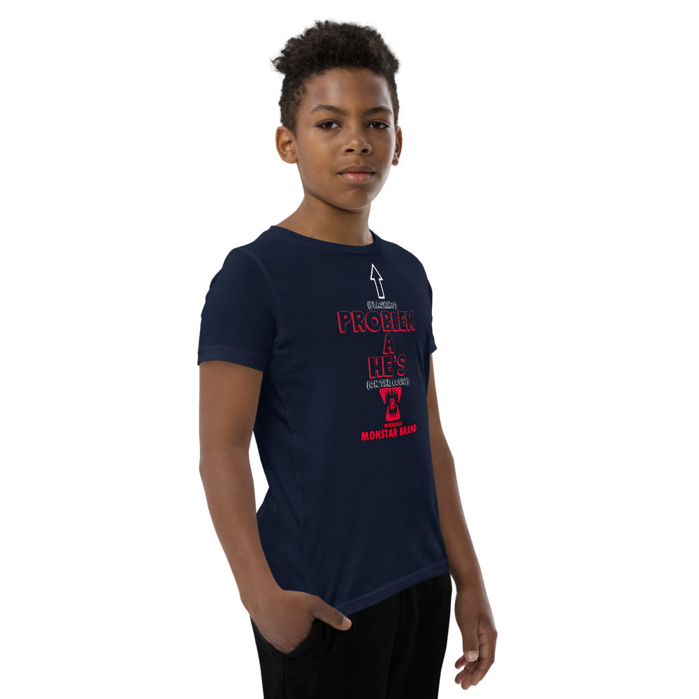 MMB - OTC He's A Problem Youth Short Sleeve T-Shirt