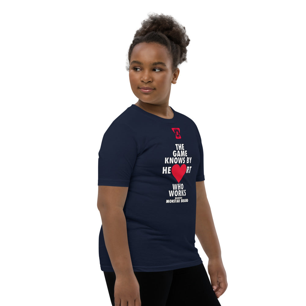 MMB - The Game Knows By Heart Who Works Youth Short Sleeve T-Shirt