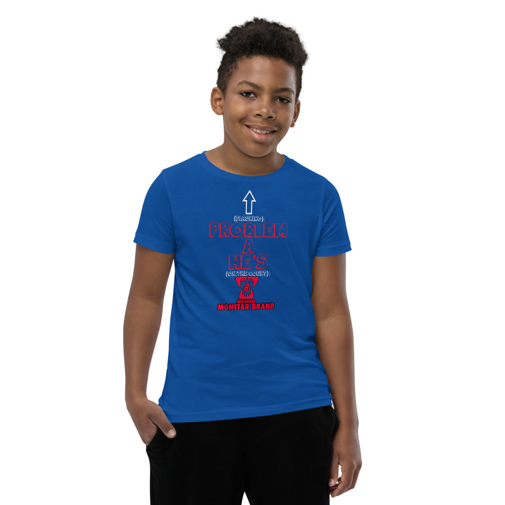 MMB - OTC He's A Problem Youth Short Sleeve T-Shirt