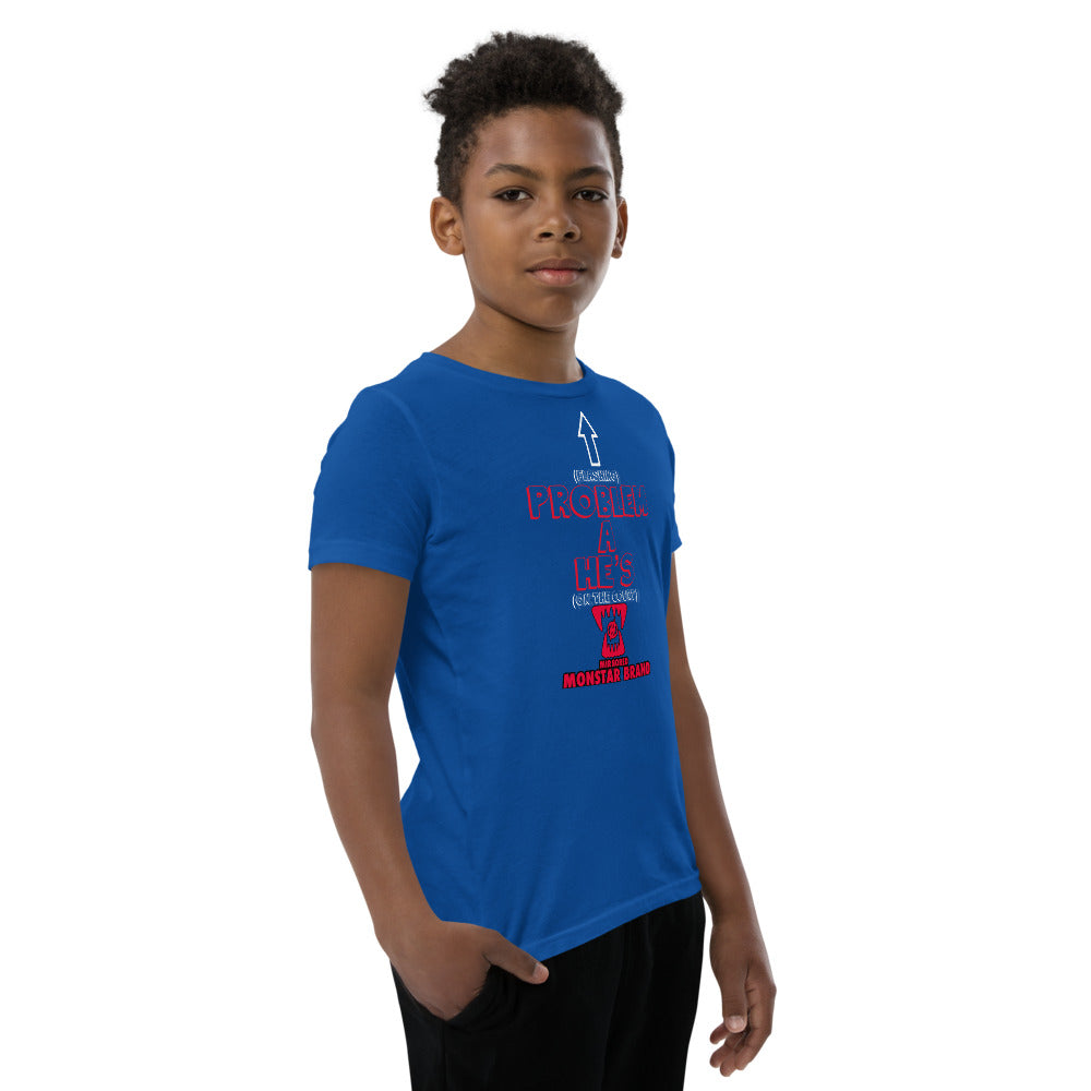 MMB - OTC He's A Problem Youth Short Sleeve T-Shirt